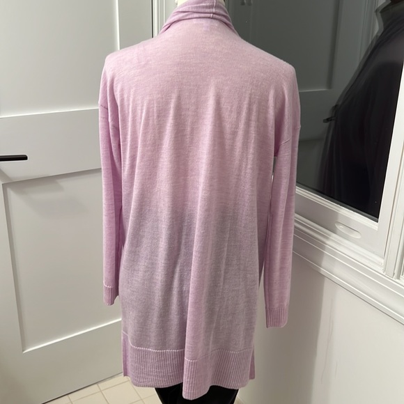 NWOT 100% Cashmere Haven Well Within Women Long Open-Front Cardigan - Picture 5 of 12